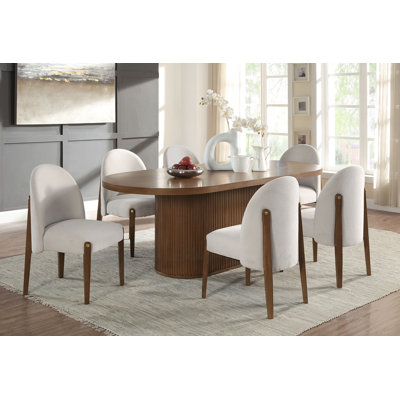 Alvarado 7-piece Oval Dining Table Set