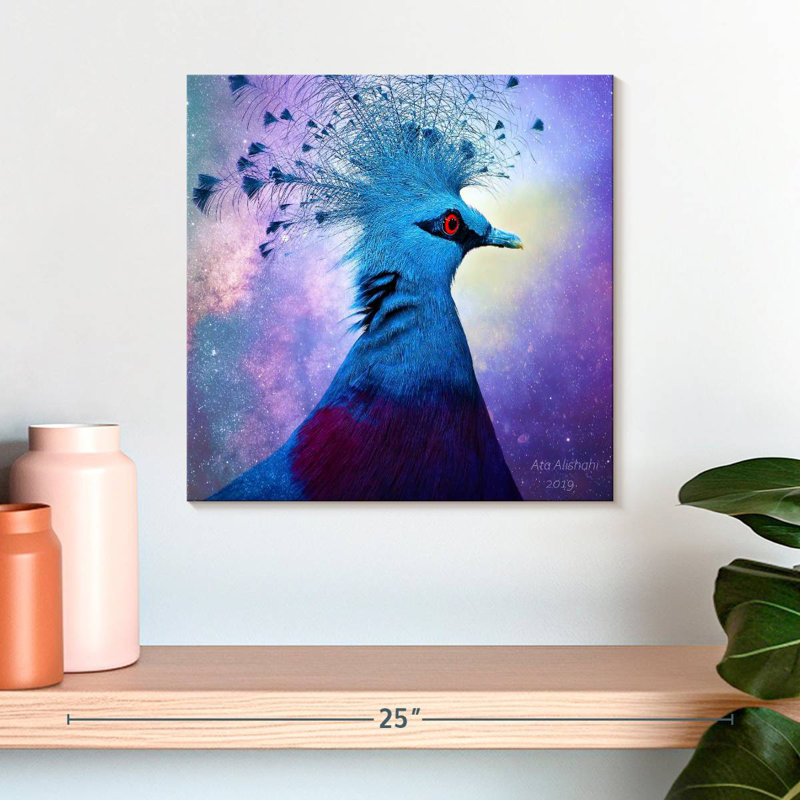 Brampt Beautiful Bird, 16" H x 16" W