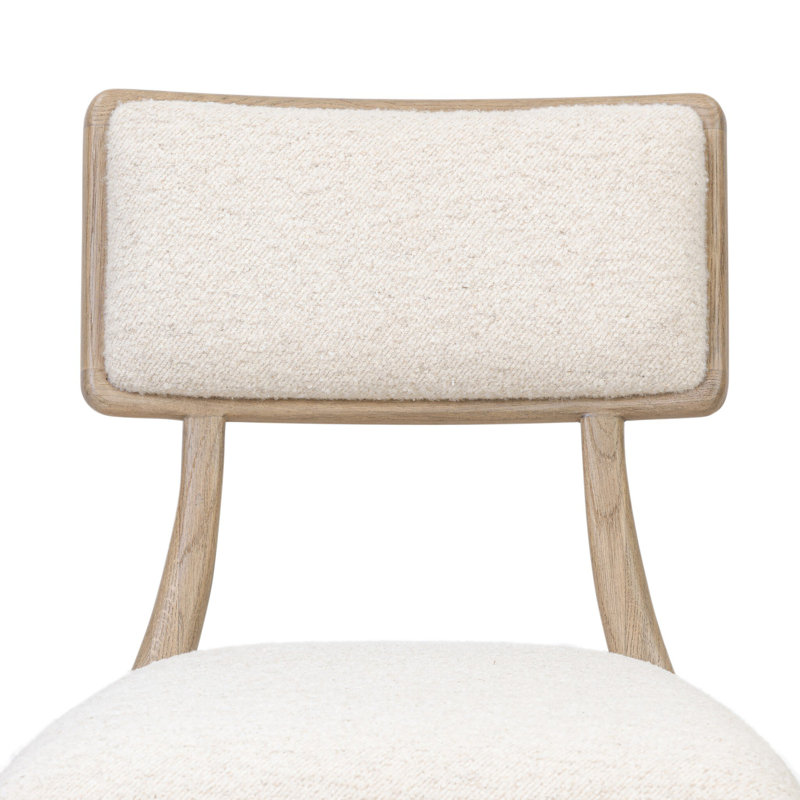 Burkhart Dining Chair-Palermo Cigar, Charter Oatmeal