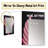 Pink,Gold And Black Angel Wings I - Wings Angel Wall Mirror, Gold Decorative Mirror, Printed Metal Art-638370226