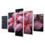 Ensemble de reproductions d'art murales roses roses - Lupin Winters Peace - Plumeria