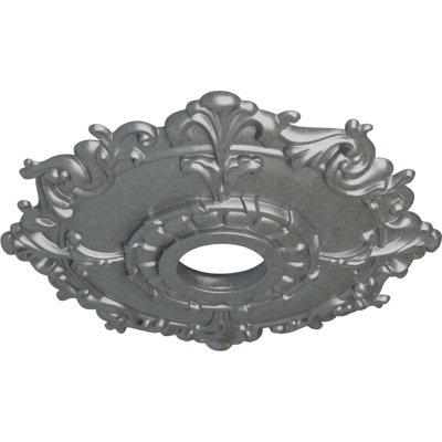 Médaillon de plafond de 18 po x P 3 po x P 1 1/2 po (convient aux auvents jusqu'à 4 5/8 po)