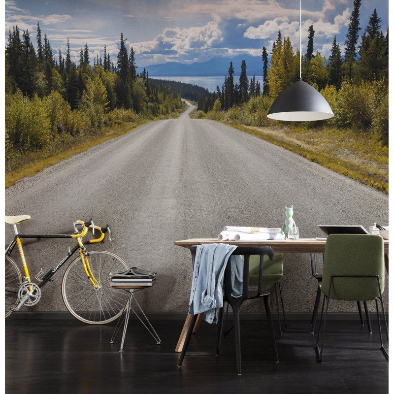 Bosmat Atlin Road 2.54m x 3.68m Wall Mural