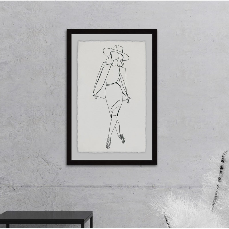 Classy Panama - Single Picture Frame Print, 61cm H x 41cm W