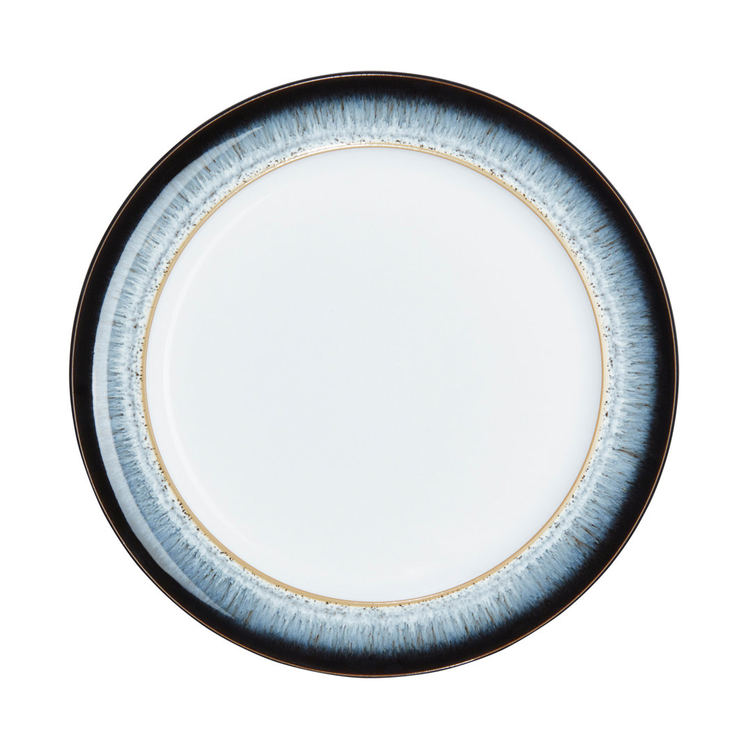 Denby Halo Wide Rimmed Dinner Plate Denby