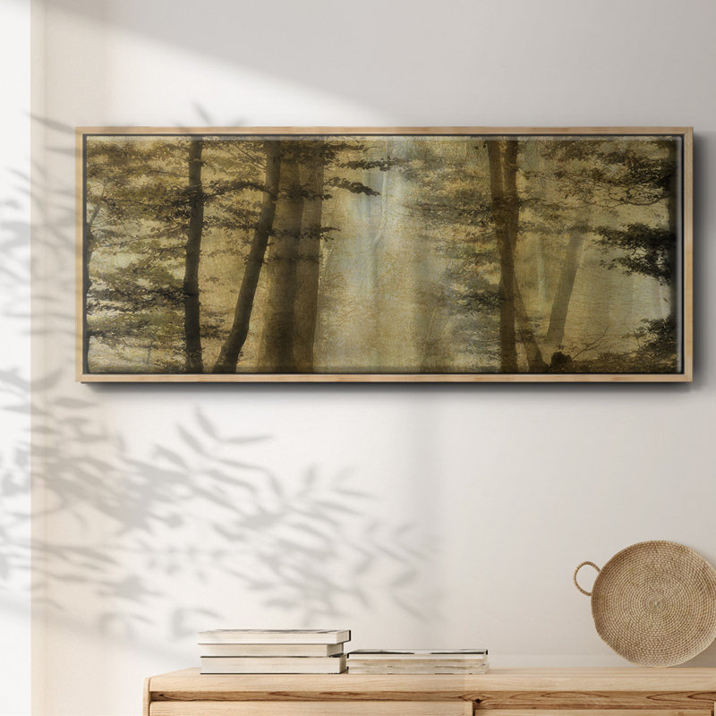 Golden Magic- Framed Canvas, 24" H x 60" W