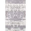 Modern Silk Ikat Area Rug in Gray