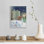 Noël dans la ville Noël dans la ville II - peinture sur toile tendue