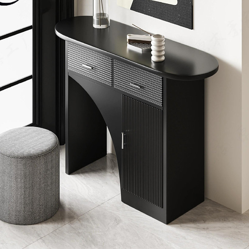 Console rétro de luxe avec tiroirs