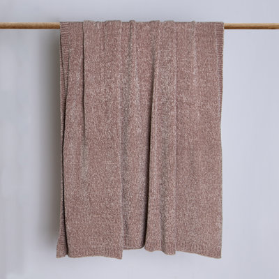 Couverture surdimensionnée en chenille Caspian