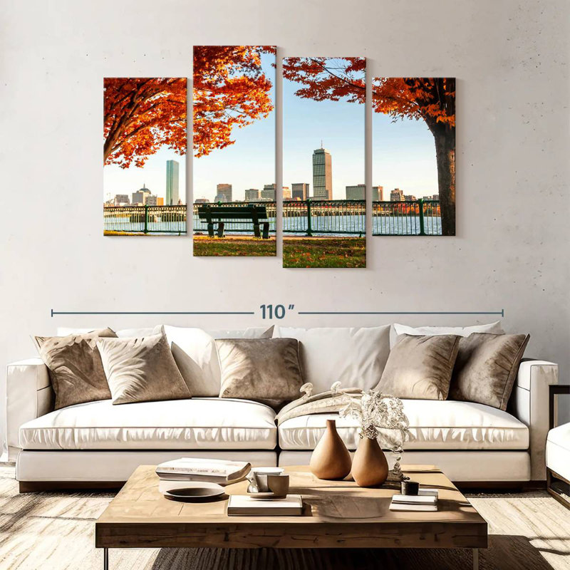 Banc Sirci Boston Park, H 54 po x l 84 po
