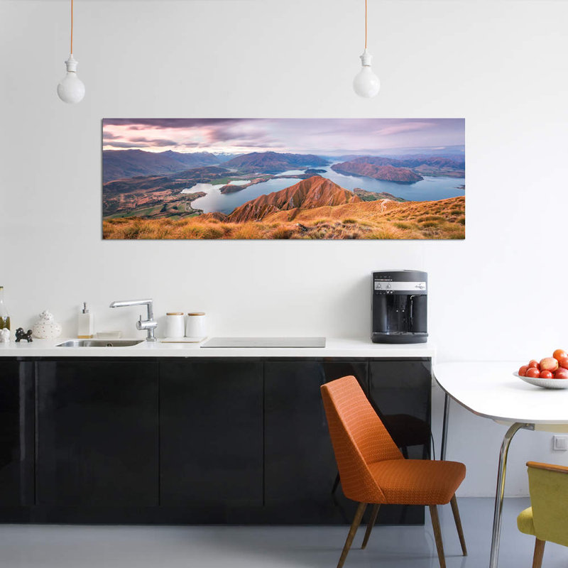 «Mt. «Roy, Wanaka, New Zealand» par Matteo Colombo, impression sur toile, H 12 po x l 36 po x P 1,5 po, Toile tendue