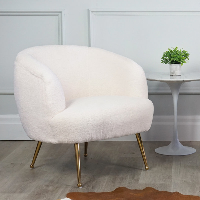 Méridienne 29 po, Mélange de polyester blanc