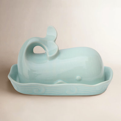 Leonida Novelty Ceramic Butter Dish