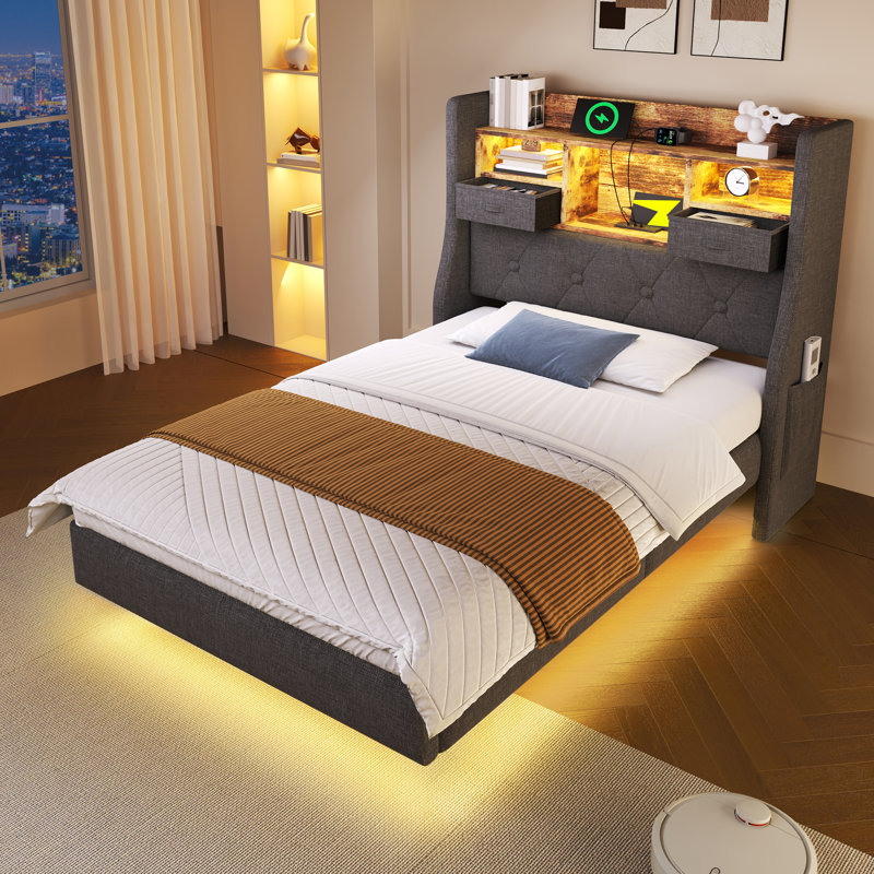 Storage Bed, European Single (90 x 200 cm)