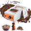 Chocolate Tempering Machine, 9 Lbs 2 Tanks Chocolate Melting Pot with TEMP Control 86~185℉