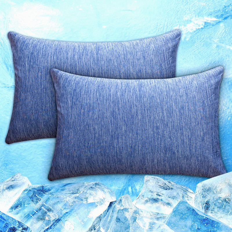Pillowcase Set - Hair-Friendly Pillow Covers 2 Pack - Zippered Silky Pillow Covers - Upgrade to Silk Pillowcases, Pink