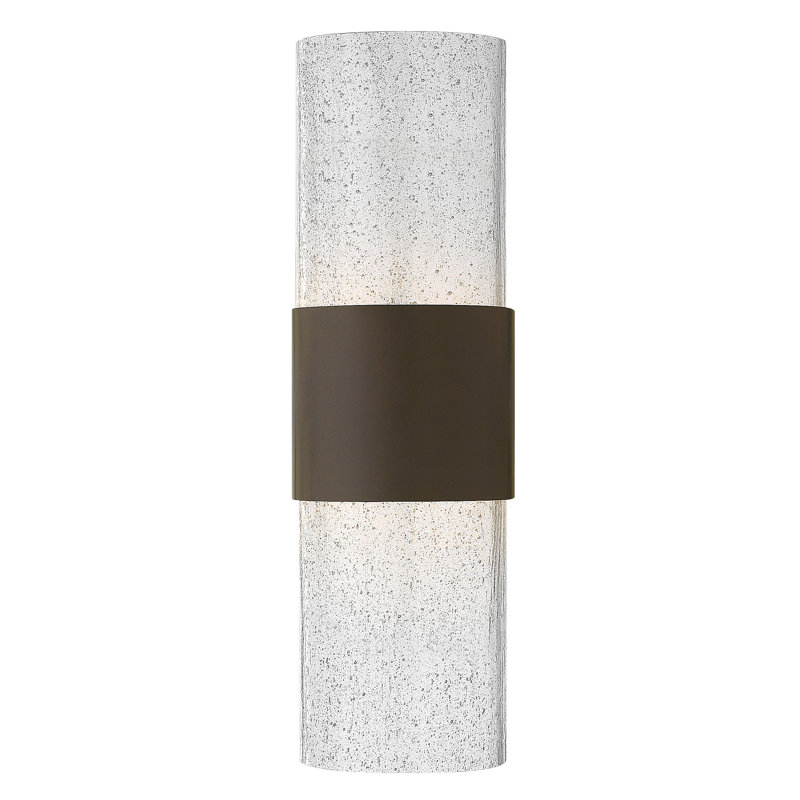 Horizon Outdoor Flush Mount, 17" H x 5.25" W, Buckeye Bronze