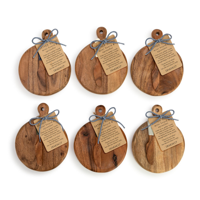 DEMDACO Wood Cheese Board