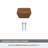 Solid Wood Square Cabinet Knob