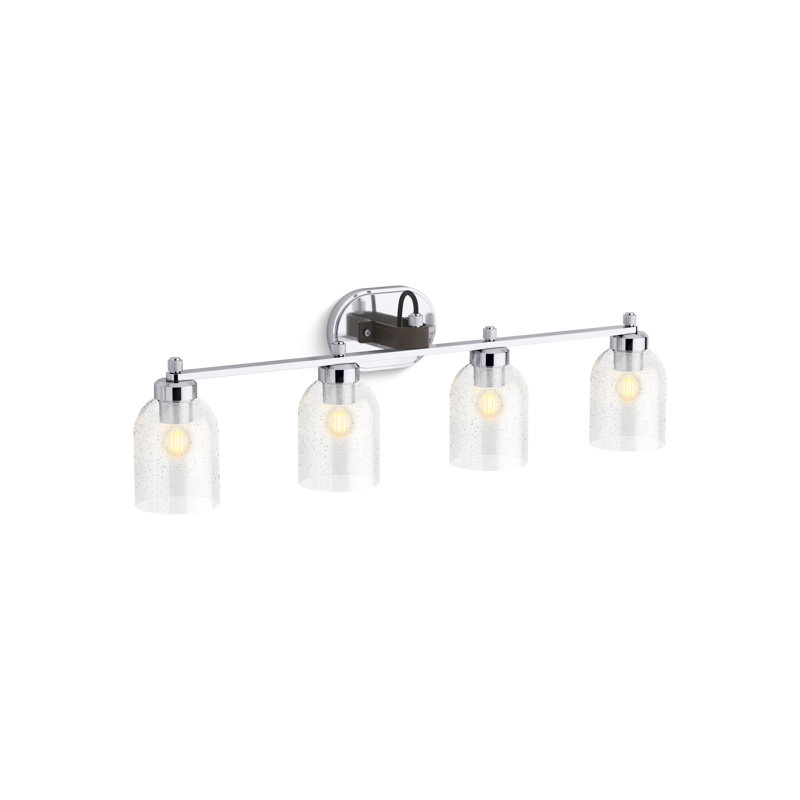 Tannage Four-Light Sconce, Polished Chrome