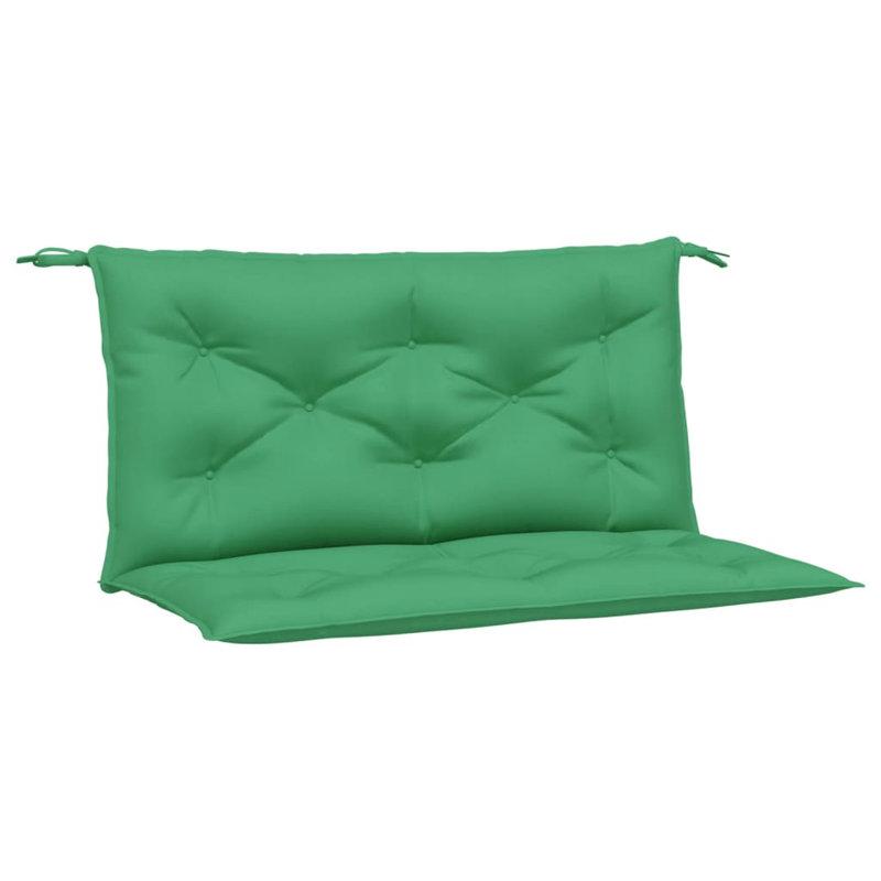 Coussin de siège d'extérieur, 39,4 po x 19,7 po, Vert