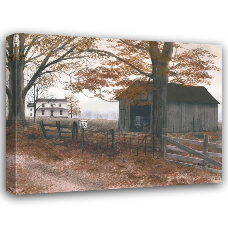Old Country Road, H 14 po x l 18 po