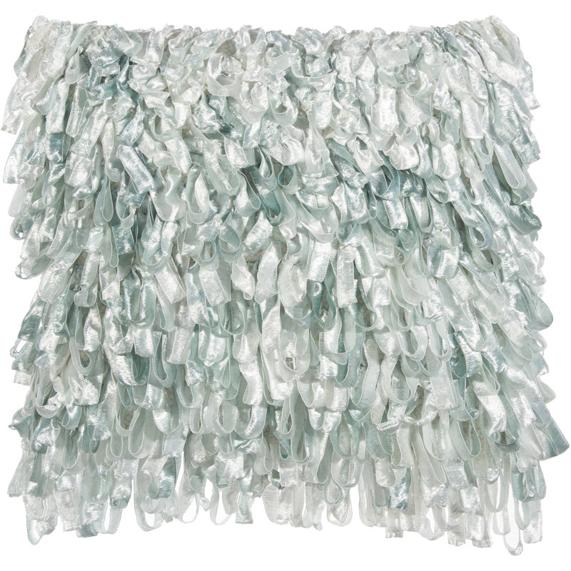Housse de coussin carré et insert, Écume de mer