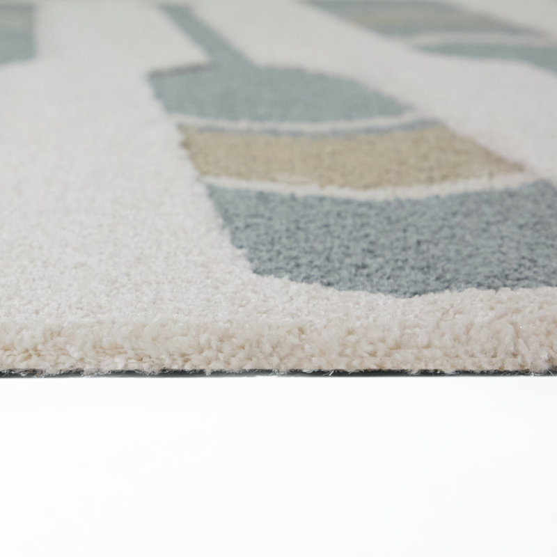 Tapis bleu turquoise pour enfant Riviera, 3'11" x 5'7"
