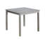 Ensemble de table de salle à manger en bois 5 pièces, ensemble de table de cuisine avec une table carrée et 4 chaises rembourrées