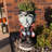 Count Dracula Halloween Statue with Candy Bowl