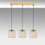 Luminaire suspendu pour îlot de cuisine 3 lumières Empire-1847943965