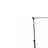 Huberman Metal Coat Hanger Rack With Bottom Wired Shelf, Black And Silver