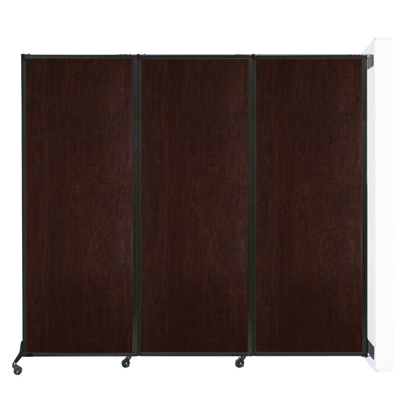 Cloison coulissante Quickwall, Espresso cerise, H 70 po x L 84 po