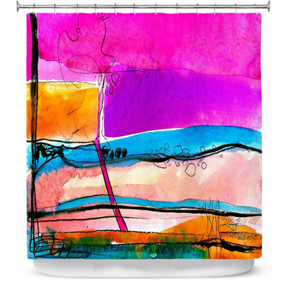 Rideau de douche simple Abstraction XXVII
