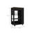 Wenge And Light Oak 5-Shelf 1-Drawer Kitchen Cart-1993169864