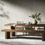 Encino Outdoor Teak Dining Table-700851037