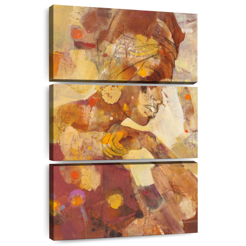 Leisha célèbre la beauté I, H 32 po x l 20 po