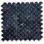 10" x 9" Marble Fish Scale Mosaic Wall & Floor Tile