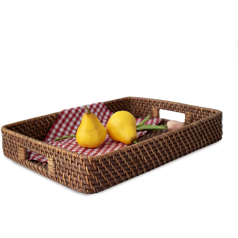 Cerie Wicker Tray