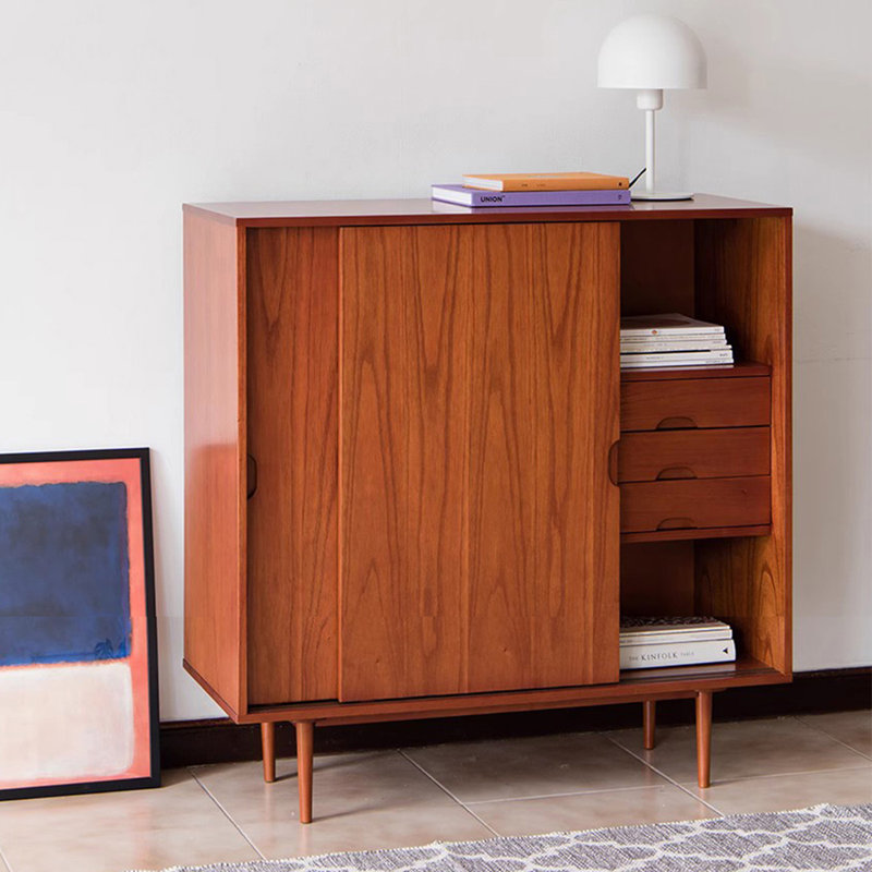 Retro Multi-Functional Large-Capacity Accent Cabinet