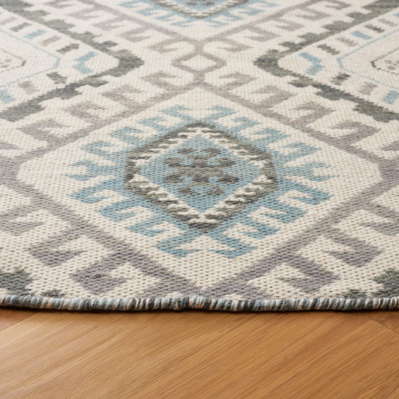 Arbel Hand Woven Performance Southwestern Rug, Round 6'