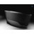 75'' Streamline Freestanding Soaking Acrylic Bathtub With  Drain and Bamboo Tray-75299056