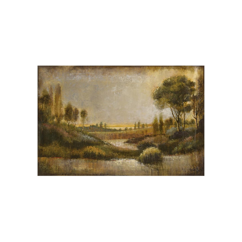Awakings Painting by John Douglas, Glass Coat, 24" H x 36" W