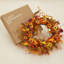Fausse citrouille d'automne 20 po et couronne fruitée