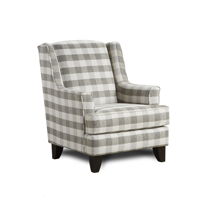Venton Upholstered Accent Chair, Brock Berber