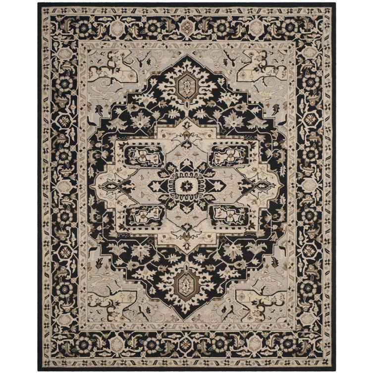 Tala Hand Hooked Wool Pile Oriental Rug