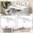 Bathroom Vanity With Ceramic Sink Combo-1113250944