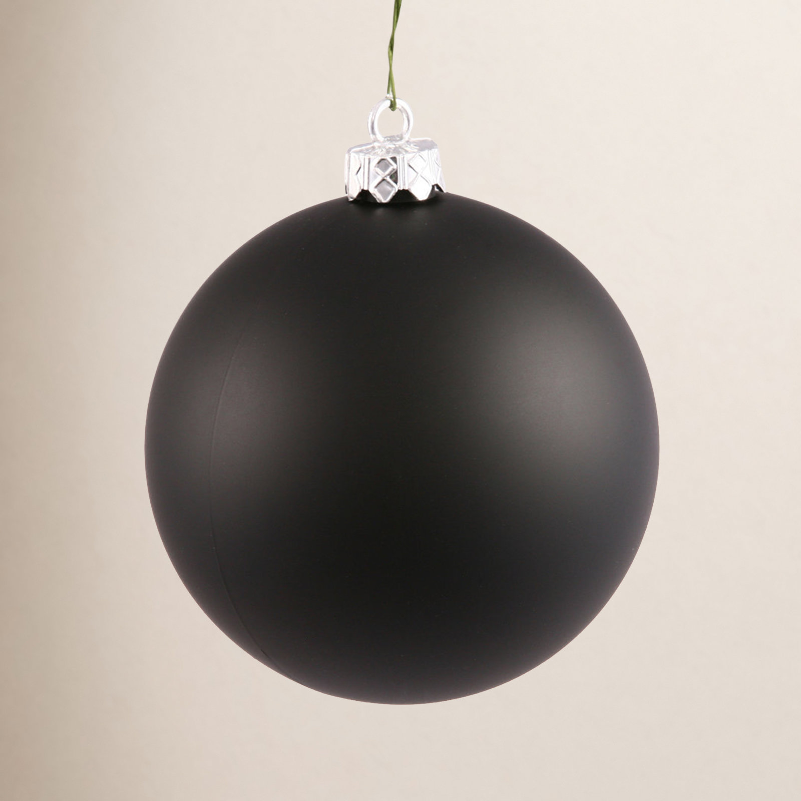 Shatterproof Bauble, Red, 10" H x 10" W x 10" D