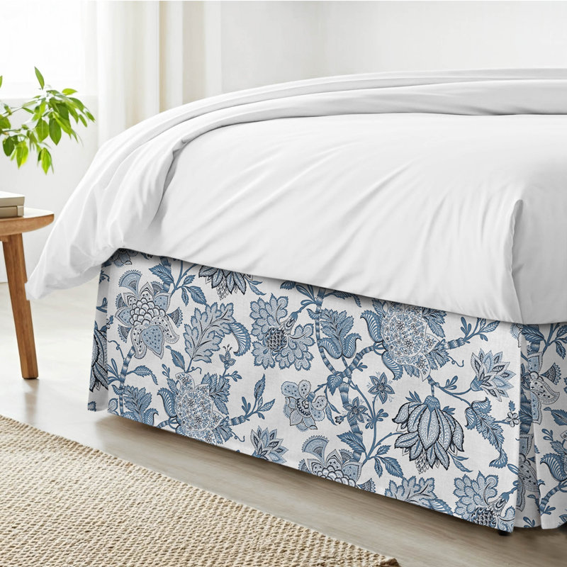 Jupe de lit en coton Bronte, Très grand californien, 15"